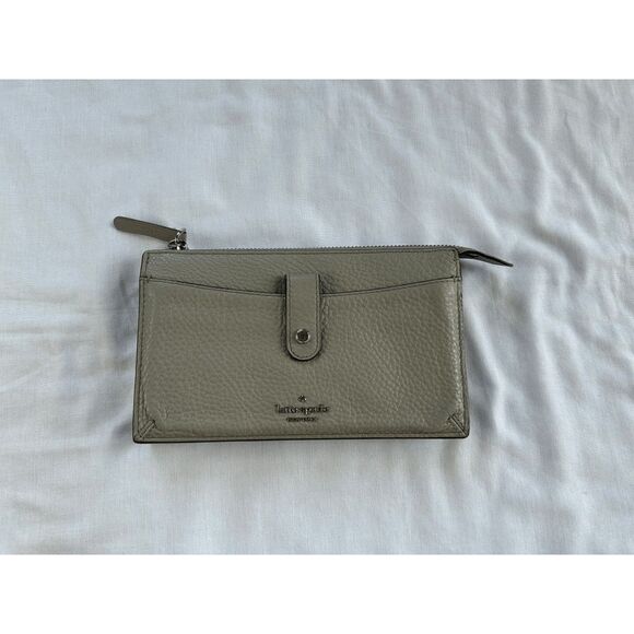 Kate Spade Gray Zipper Wallet - Picture 1 of 6